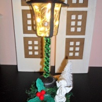 Pouličná vianočná lampa (fotonávod)