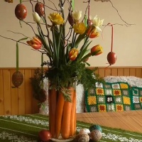 Váza z mrkvy (videonávod)