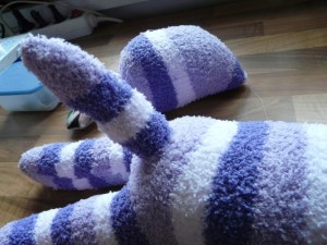 Ponožkové mačičky (fotopostup) - obrázok 5