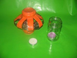 Recyklácia - svietnik z plechovky (fotopostup) - obrázok 4