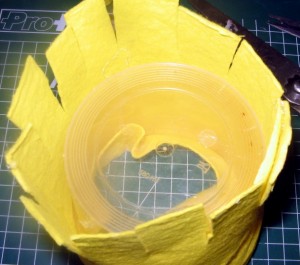 Košíček z plastového vedierka - obrázok 3