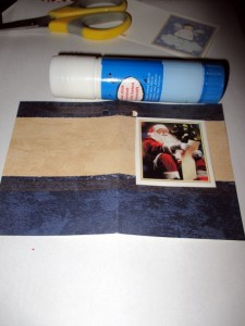 Recy veci: Tapetové vianočné minikartičky blahoželania (fotopostup) - obrázok 6
