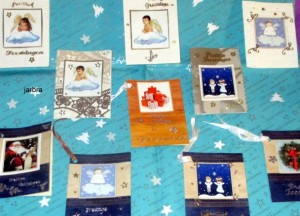 Recy veci: Tapetové vianočné minikartičky blahoželania (fotopostup) - obrázok 13