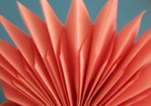 Kvety z papiera Dalie 3D (fotopostup) - obrázok 22