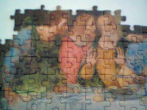 Puzzle I. - skladanie a lepenie - obrázok 4