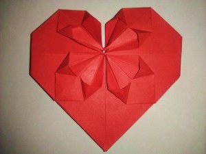 Origami valentínske srdce (fotopostup) - obrázok 9