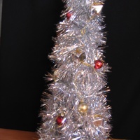 Elegantný vianočný stromček - dekorácia