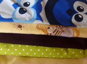 Detská deka so žirafkami (fotopostup) - obrázok 1