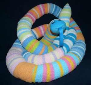 Ponožkový had (fotopostup) - obrázok 7