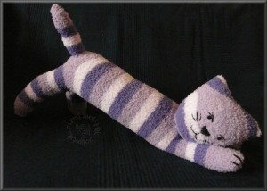 Ponožkové mačičky (fotopostup) - obrázok 8