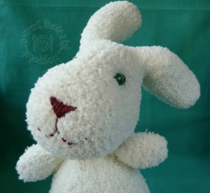 Ponožkový zajac (fotopostup) - obrázok 3