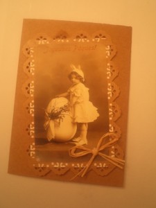 Veľkonočná vintage pohľadnica (fotopostup) - obrázok 5