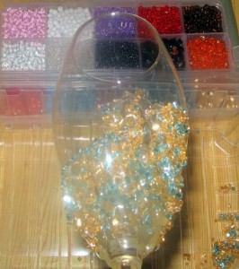 Zdobenie poharov s Rokajl - obrázok 3