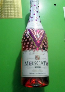 Ružové Moscato pre dámu k meninám (fotopostup) - obrázok 8