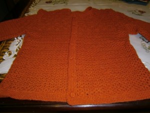 Háčkovaný sveter (fotopostup) - obrázok 1