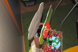 Ako vtipne zabaliť fľašu a finančný príspevok pre záhradkára - recyklácia (fotopostup) - obrázok 3