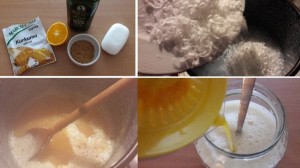 Pílingové mydlo z kuchynských ingrediencií (fotopostup) - obrázok 1