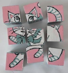 Drevené detské obrázkové náučné kocky (fotopostup) - obrázok 11