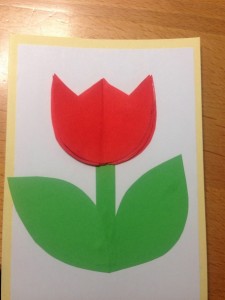 3D tulipánová pohľadnica (fotopostup) - obrázok 4