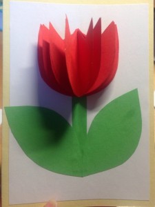 3D tulipánová pohľadnica (fotopostup) - obrázok 5