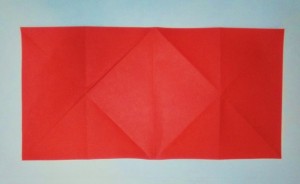 Origami valentínske srdce (fotopostup) - obrázok 1