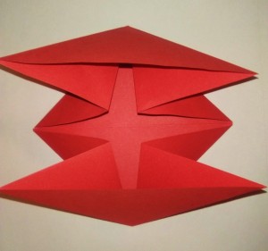 Origami valentínske srdce (fotopostup) - obrázok 2