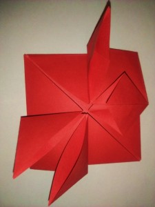 Origami valentínske srdce (fotopostup) - obrázok 4