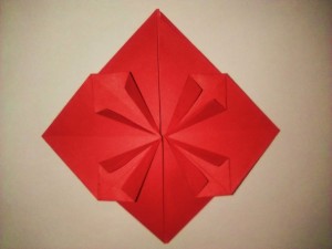 Origami valentínske srdce (fotopostup) - obrázok 6