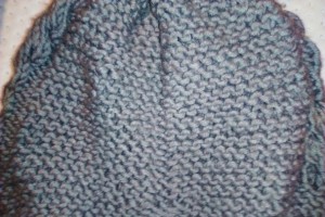 Pletený dámsky zimný šál s čiapkou (fotopostup) - obrázok 4