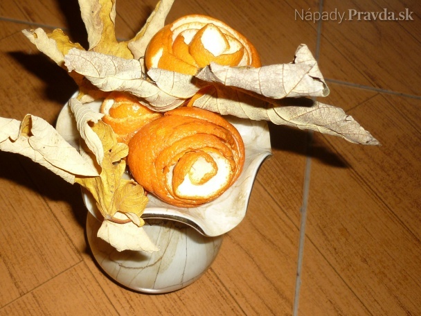 Pomarančové ruže (fotopostup)