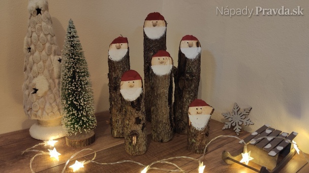 8 nápadov na vianočné dekorácie inšpirované Santa Clausom (videonávod)